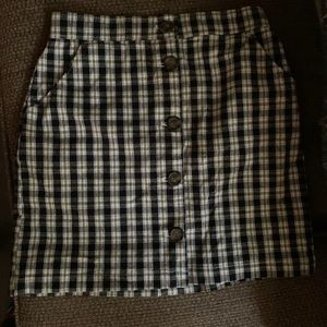 SOLD❌❌Hollister plaid skirt